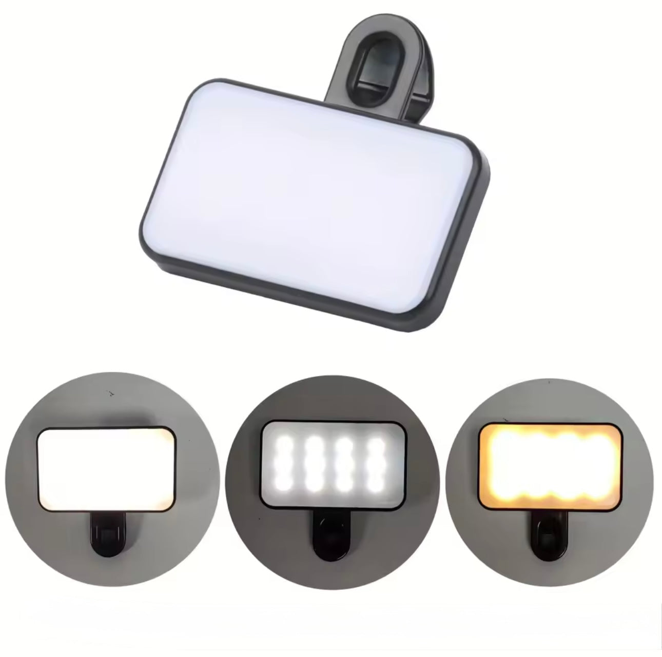 Mini lampe LED rechargeable à clipser