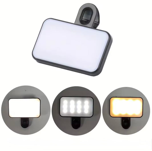 Mini lampe LED rechargeable à clipser